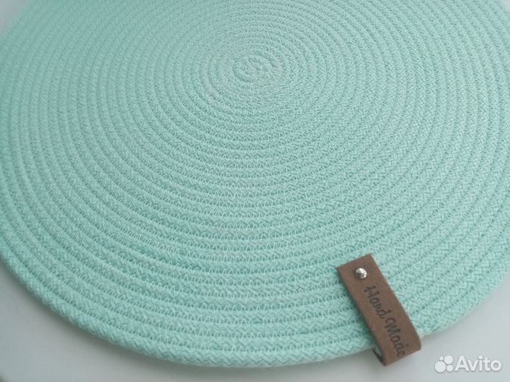 Салфетки сервировочные из шнура