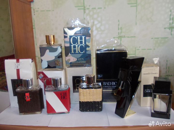 C.Herrera.Clinique.Cartier.Chopard.Cacharel.Cerrut