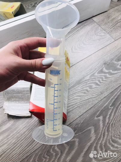 Молокоотсос ручной nuk soft & easy Германия