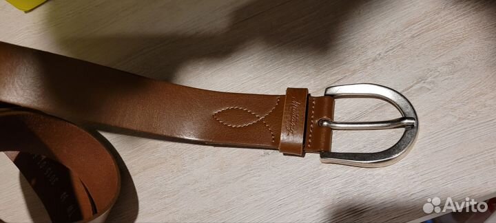Ремень из натуральной кожи Mustang 90 см