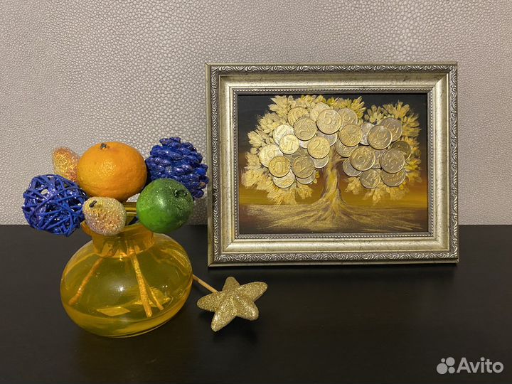 Панно, картина «Денежное дерево»