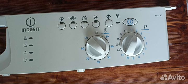 Панель управления стиральной машины indesit wisl82