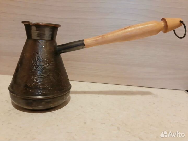 Новая турка медная 300 мл