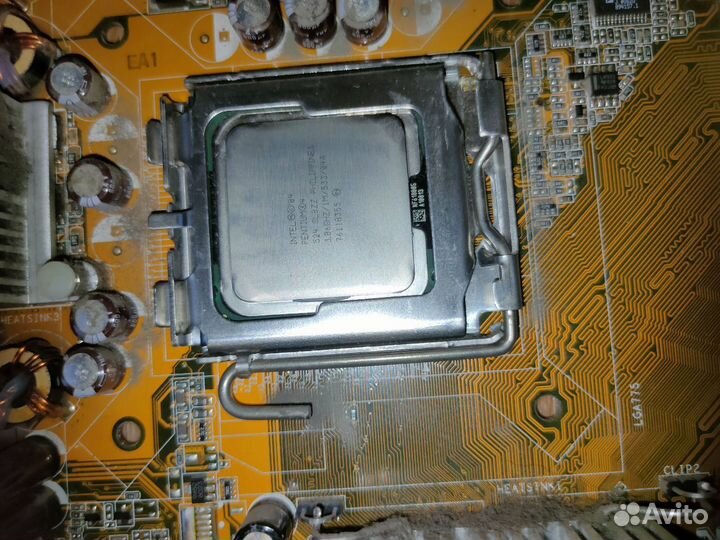 Комплект на 775 /P5LD2/Pentium 3 GHz/1gb/hd3450/бп