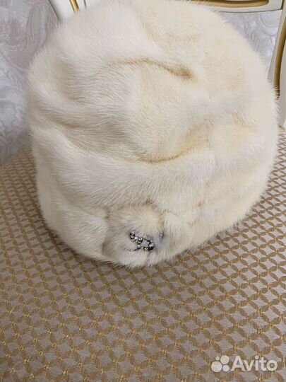 Шапка норковая женская