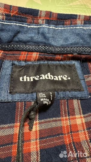 Рубашка мужская новая в клетку S