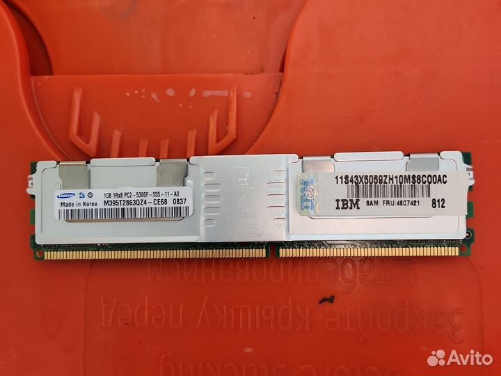 Модуль памяти Samsung, IBM, DDR2, 1Gb
