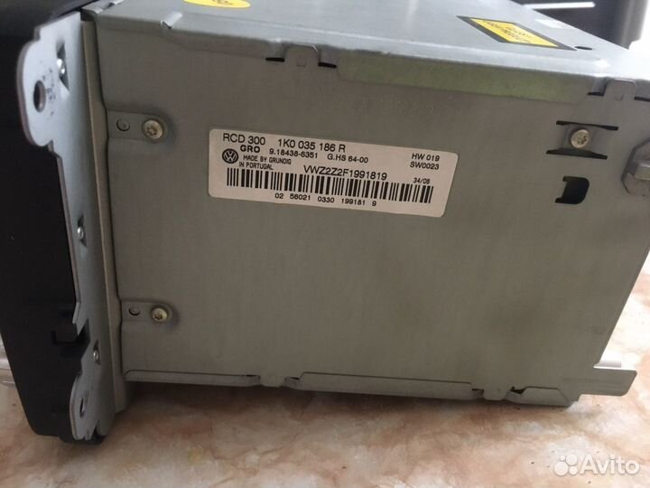 Магнитола пассат б6