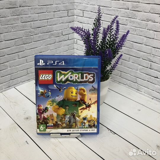 Диск PS4 Lego Worlds