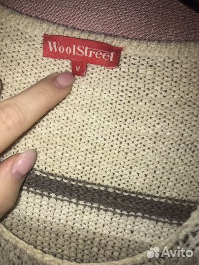 Трикотажная кофта - свитер WoolStreet хлопок