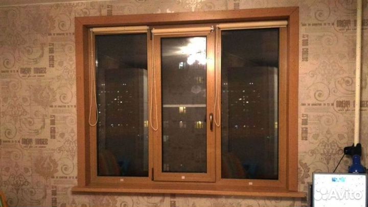 Окно пластиковое остекление балконов