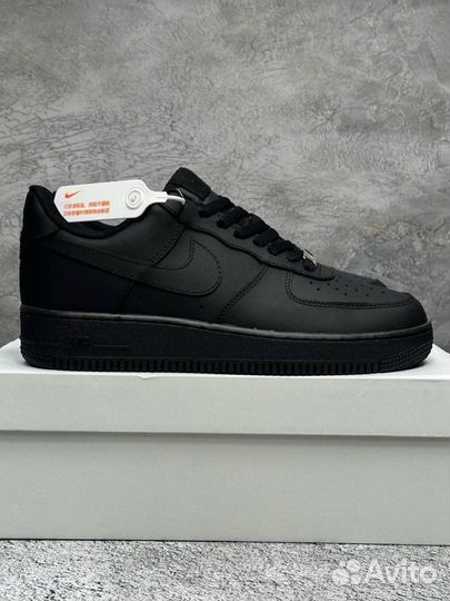 Кроссовки Nike air force 1 low black