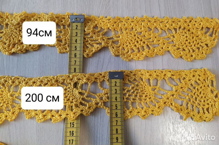 Тесьма вязаная крючком времён СССР