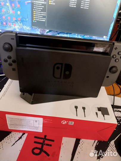 Nintendo Switch rev 1 прошитая