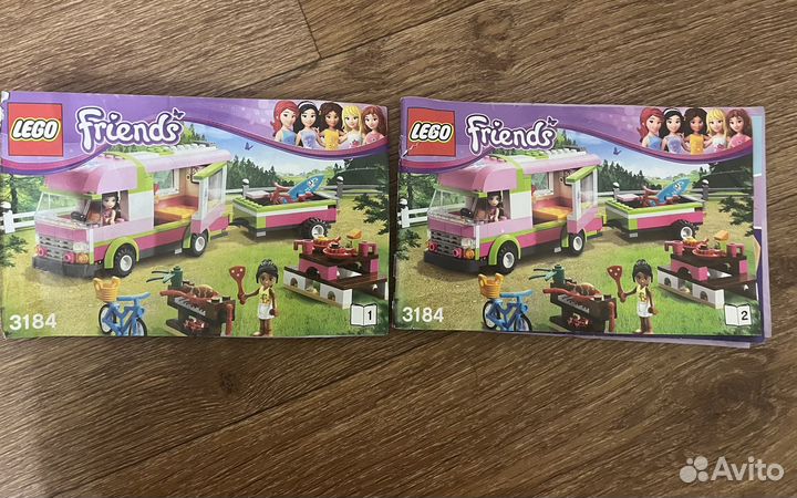 Lego friends Оливия и домик на колесах 3184
