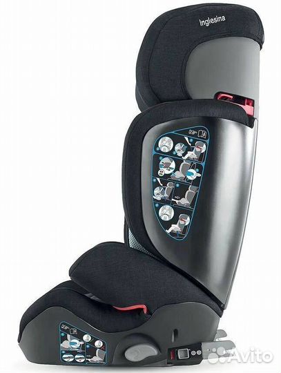 Автокресло Inglesina Tolomeo iFix 2.3 Гр. 2/3