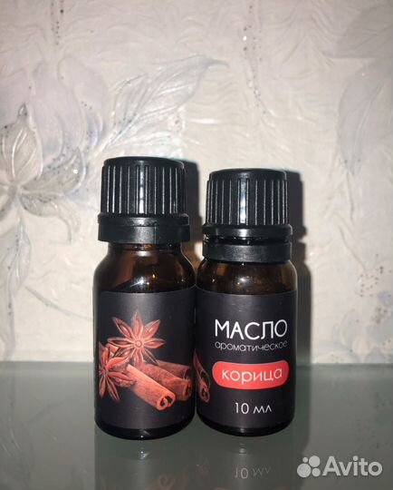 Масло ароматическое Пион, Роза, Лотос, Корица