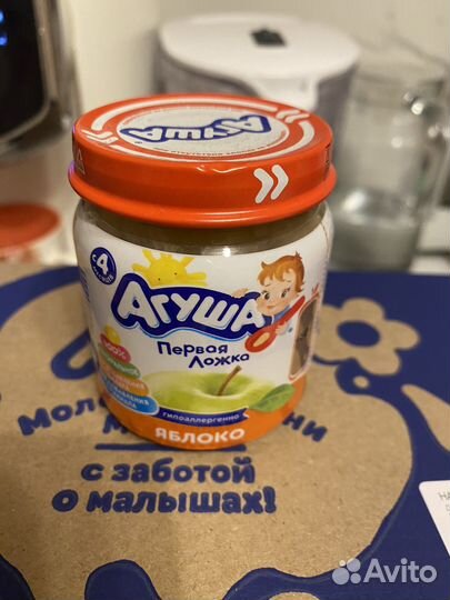 Фруктовое пюре Агуша