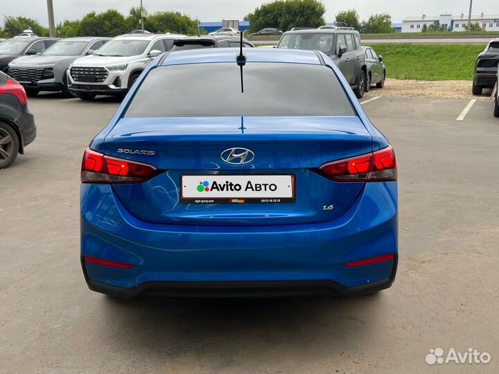 Hyundai Solaris 1.6 AT, 2018, 150 152 км