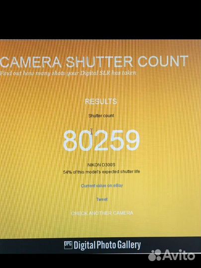 Зеркальный фотоаппарат nikon 300s