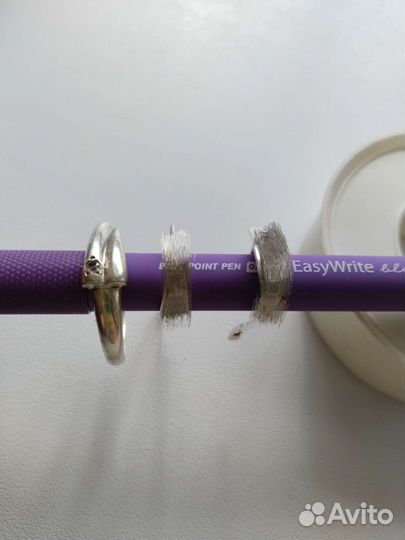 Серьги.; серебро