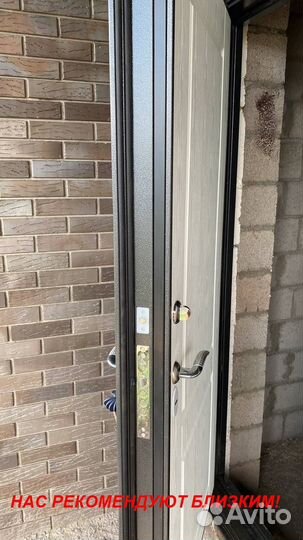 Тяжелая дверь металлическая с установкой