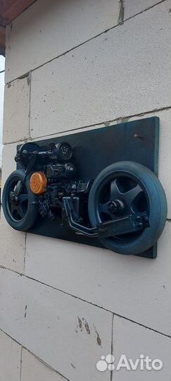 Картина Мотоцикл В стиле Лофт