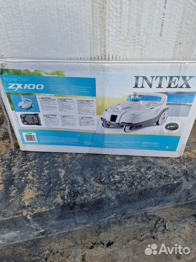 Робот пылесос для бассейна intex zx100