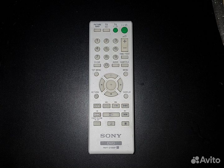 Пульт ду sony DVD RMT-D189P