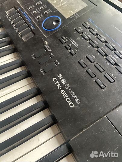 Синтезатор casio ctk 6200