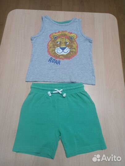 Комплект одежды майка и шорты Mothercare, р-р 98