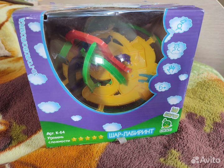 Головоломка шар-лабиринт