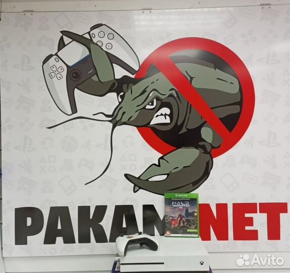 Xbox ONE S 500GB + halo wars 2 - Обмен