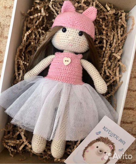 Вязаная кукла