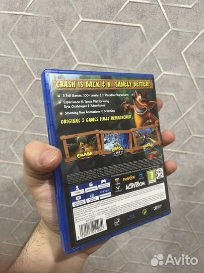 Crash bandicoot n sane trilogy ps4