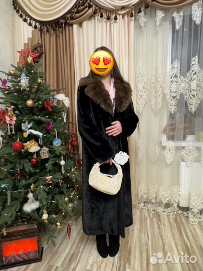 Искусственная шуба под норку
