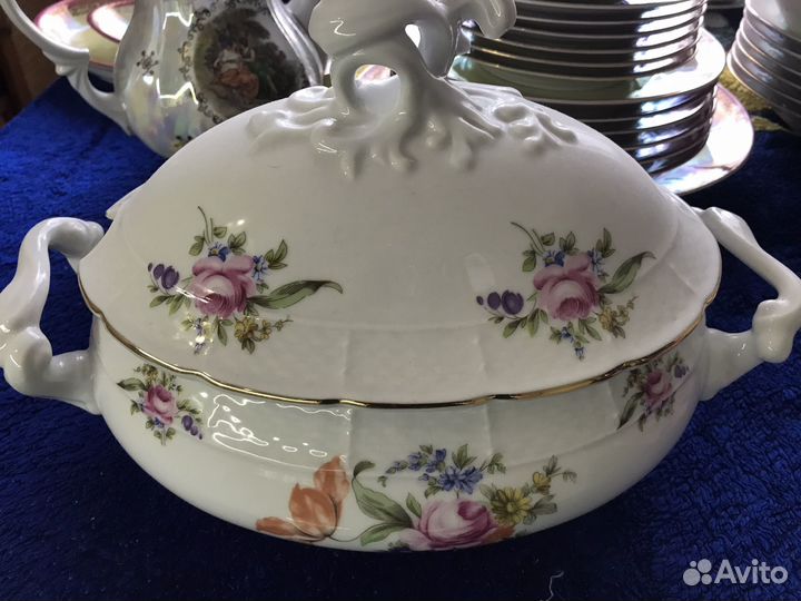 Супница фарфор чехословакия