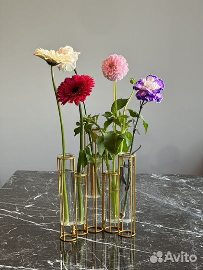 Аренда колб для цветов свадебный декор