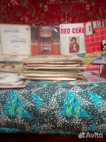 Виниловые пластинки СССР