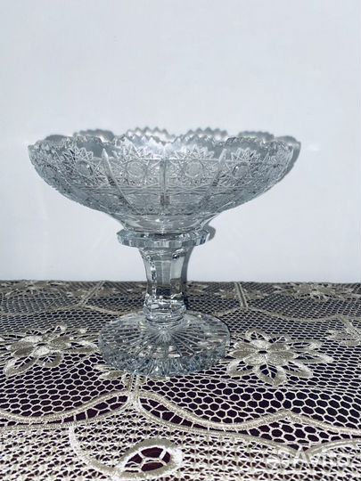 Хрустальные вазы малые