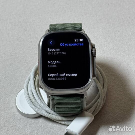 Apple Watch Ultra (100 АКБ, отличные)