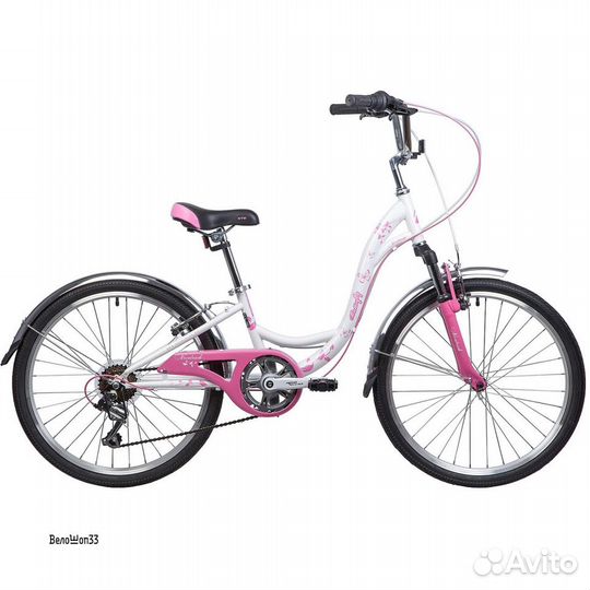 Велосипед подростковый Novatrack Butterfly 24