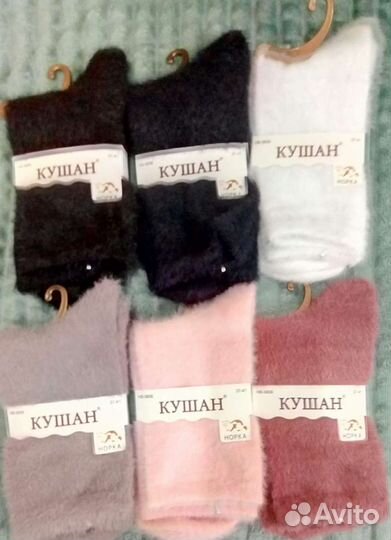 Носки и следики из шерсти норка