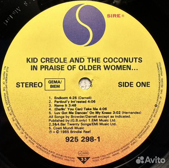 Kid Creole And The Coconuts