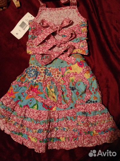 Новый,красивый,яркий комплект для девочки 5 лет