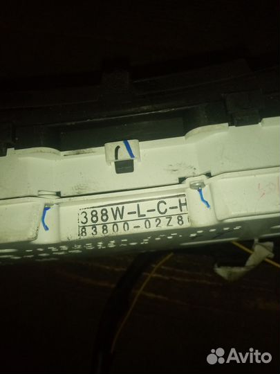 Панель приборов Toyota Corolla ZZE150