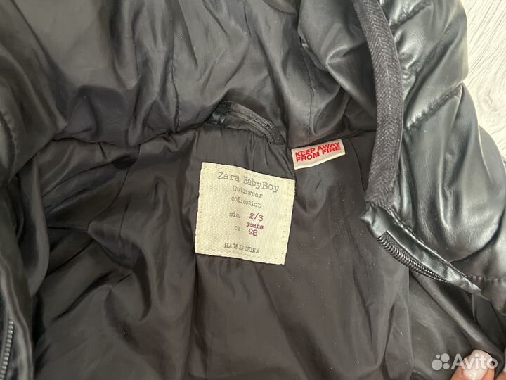 Куртка zara 98