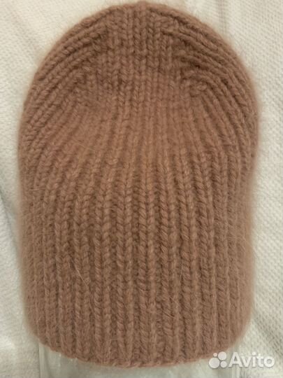 Шапка из пуха норки ручной работы