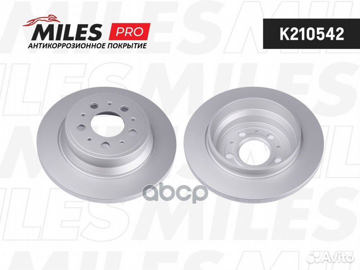 Диск тормозной задний volvo S60 00/S80 98-06/V