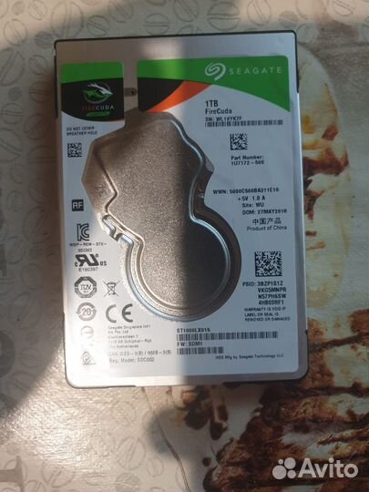 Жесткий диск для ноутбука 750гб и 1тб